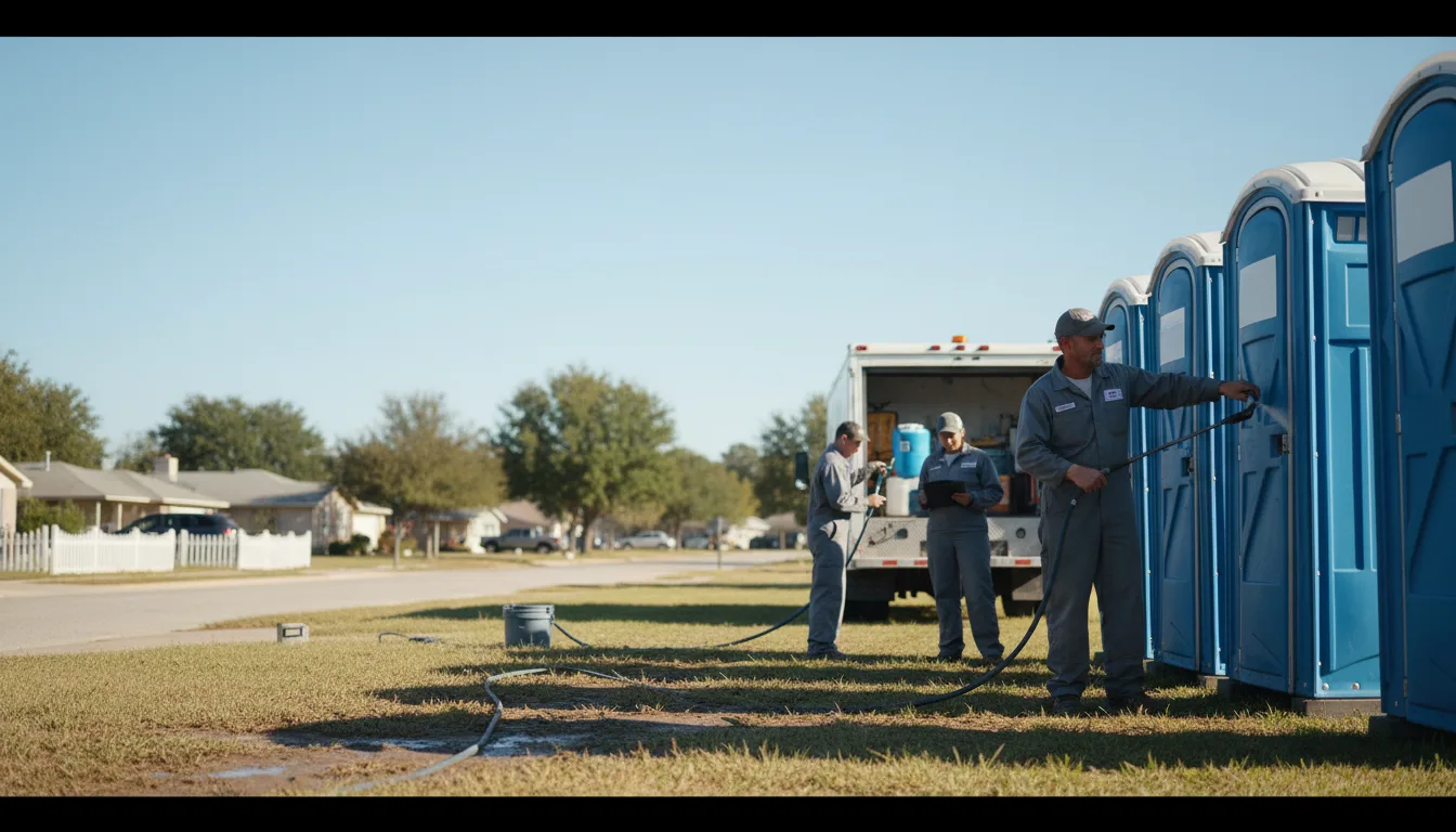 Long-Term Portable Toilet Rental in Lenoir, NC near me